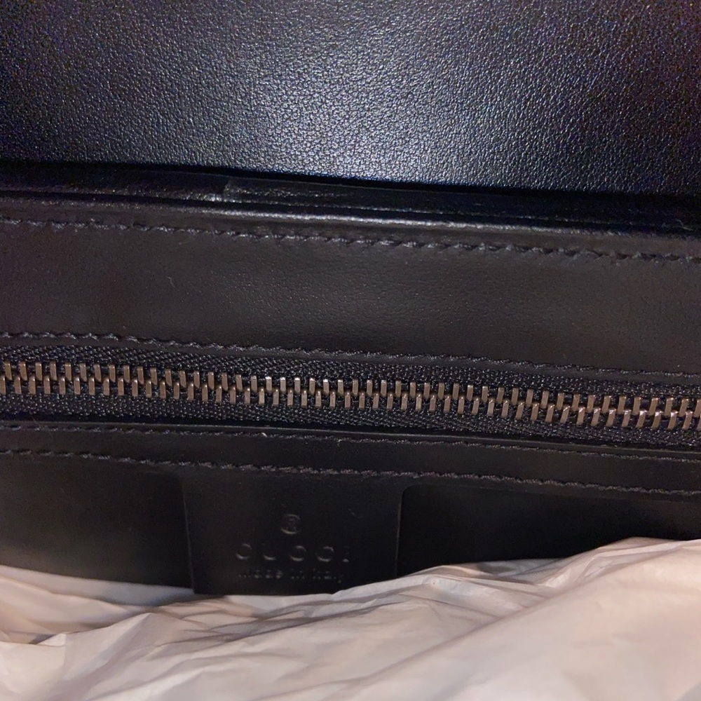 Gucci X Balenciaga The Hacker Project Aria 100 GG White Floral Small Marmont Bag - Picture 5 of 9